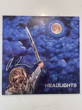 Alex G - Headlights Signed Autographed Vinyl Black LP New #2